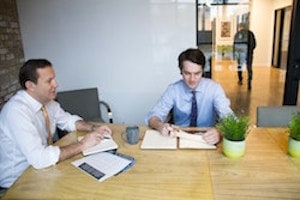 Attorney Patrick D. Austermuehle at his office